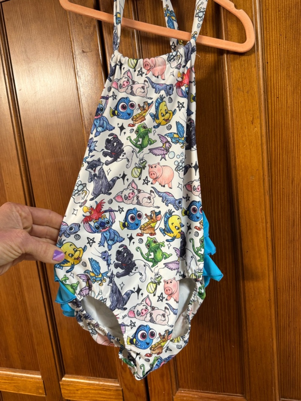 Lilly in the Alley Pixar Ruffle Butt Romper